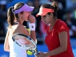 sania mirza and martina hingis on fire