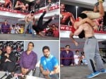 the great khali and best wrestlers of his akademy for championship