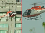 helicopter in delhi for durga pooja celebration 