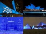World lights up in UN blue to mark Organization's milestone anniversary