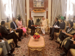 PICS: Marathon meeting between Indo africa leaders creates record