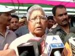 Lalu went to vote with the whole family
