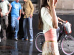 Students create drama in front girls hostel.