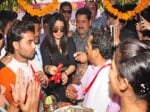 bollwood star mahima chaudhari in jhansi