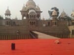 preperation for president's welcome