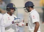 Umesh Yadav hits Fifty Afterthat Century in kotla test