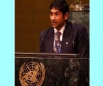 dehradun kaushik nag addresses united nation assembly.