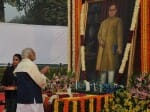 Ministers pay tribute to architect of constitution baba saheb ambedkar