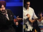 pro wrestling league, the great khali with navjot sidhu