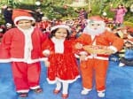 Decorating the church , at the advent of the Lord Jesus
