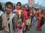 Bhujwa outpost extracted from Grace Church candle procession included in the internal students. Eternal Light