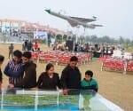 mig 21 located in janeshwar mishra park 