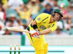 David warner Slams 3 Boundraies in A over of 3 bowlers  