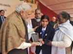Naredra modi's varanasi visit, inaurgurated Mahamana express