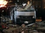 blast in a main street in Giza, Egypt