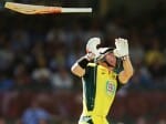 When David warner s Bat goes in to Air