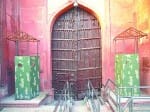 tajmahal entry gate sealed