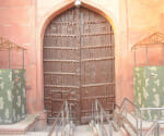 entry gate of tajmahal sealed