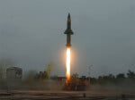 Prithvi-II Missile Test-Fired At Chandipur