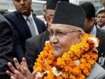 Nepalese Prime Minister Khadga Prasad Sharma Oli in india