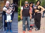 wrestlers doing fun after the great khali returns show.