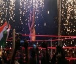 great khali show just like pre planned.