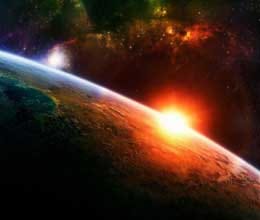 engery blast created universe