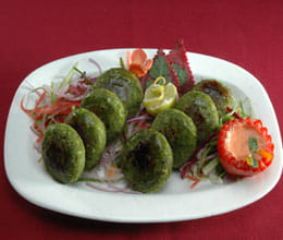green pea kebabs