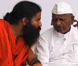 will not walk on anna path says baba ramdev