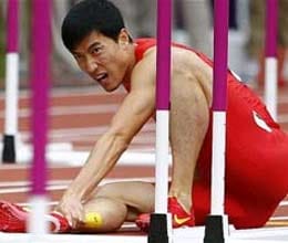 liu xiang repeated beijing sad story