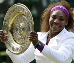 Serena became fifth time wimbledon champion