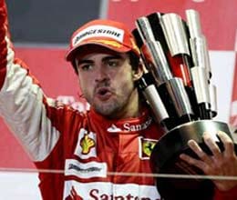 Alonso won the German Grand Prix