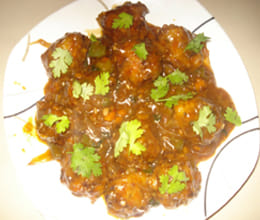 mix vegetable manchurian recipe