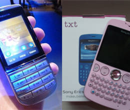 nokia asha 300 vs Sony ericsson txt ck 13 i