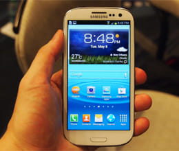 samsung galaxy s3 track eye movement
