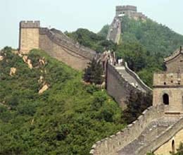 great wall of china demolished
