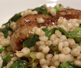 sausage and theme risotto recipe