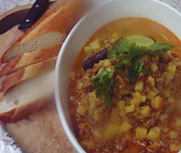 classic keema spaghetti soup recipe