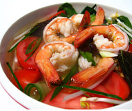 hot and sour prawn soup recipe