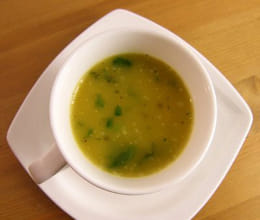 lemon corriander spinach soup recipe