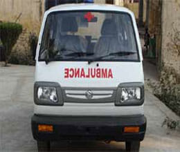 identifying white with another color ambulance