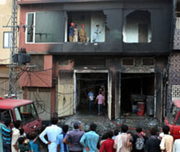 fire in factory of pakistan 314 killed