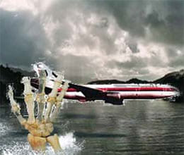 Bermuda triangle lose airplane and ships