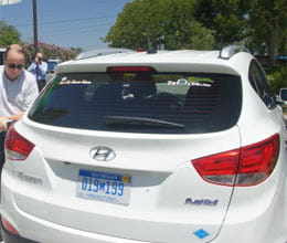 human waste water become feul for cars