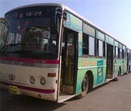 6 large cities play city bus in chhattisgarh
