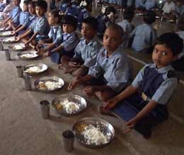 Mid-day meal plate budget increase