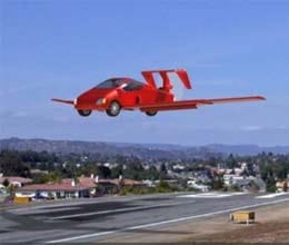 car that can fly in the sky