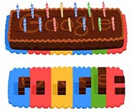 google celebrates its 14th birthday with an animated doodle