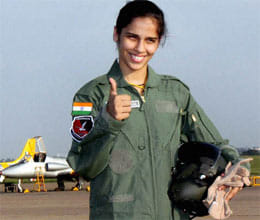 saina nehwal takes to sky in iaf aircraft