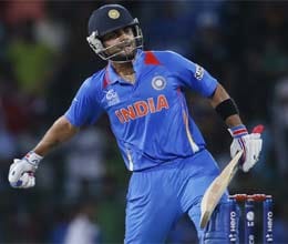 when kohli be angry his teammate during match